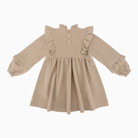 Dress Delphine | Rib Beige