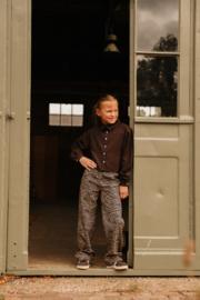 Pants Jo | Denim Leopard