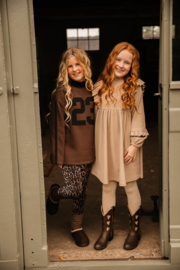 Dress Delphine | Rib Beige