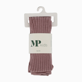 MP Denmark | Cotton Rib Tights | Woodrose