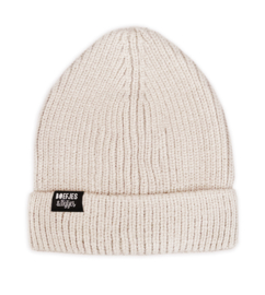 GEBREIDE BEANIE - NATUREL