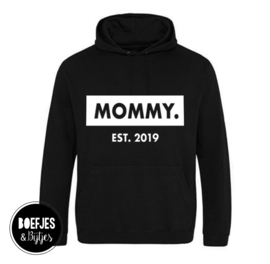 DAMES HOODIE - NAAM + JAAR