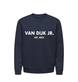 KIDS SWEATER - NAAM + JAARTAL V2: