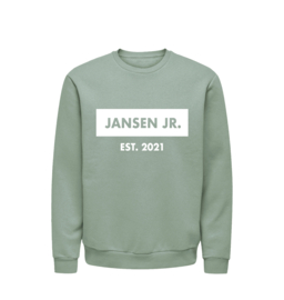 KIDS SWEATER - NAAM + JAARTAL: