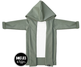 LANGE HOODIE - DUSTY GREEN