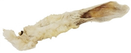 oreilles de lapin avec poils 100gr ou 1 kg