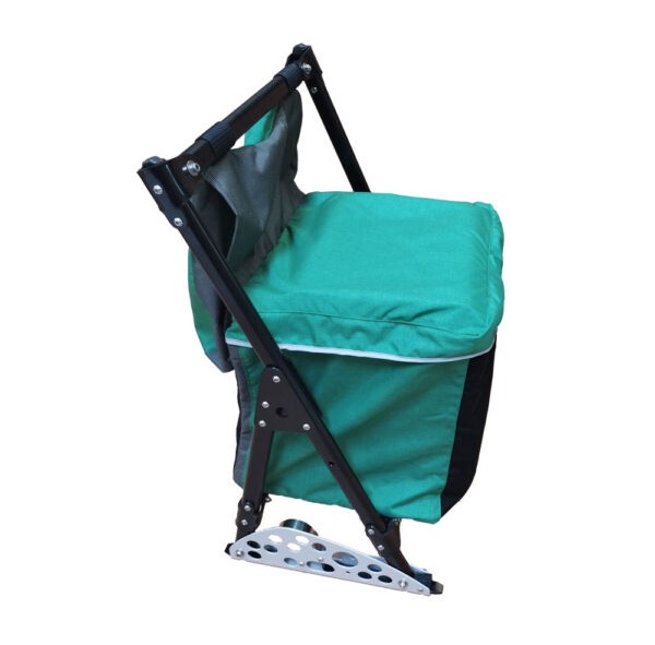 Chaise pour patins en aluminium