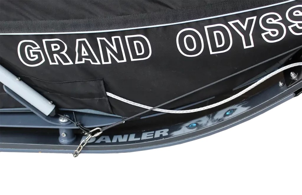 Grand Odyss avec patins en aluminium et siège
