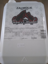 Zalmolie, vanaf 0,5 L