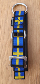 Semi strop halsbanden ,gevoerd met nylon of fleece 30 of 25 mm