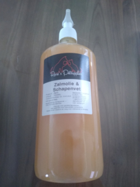 Zalmolie met schapenvet 1 liter