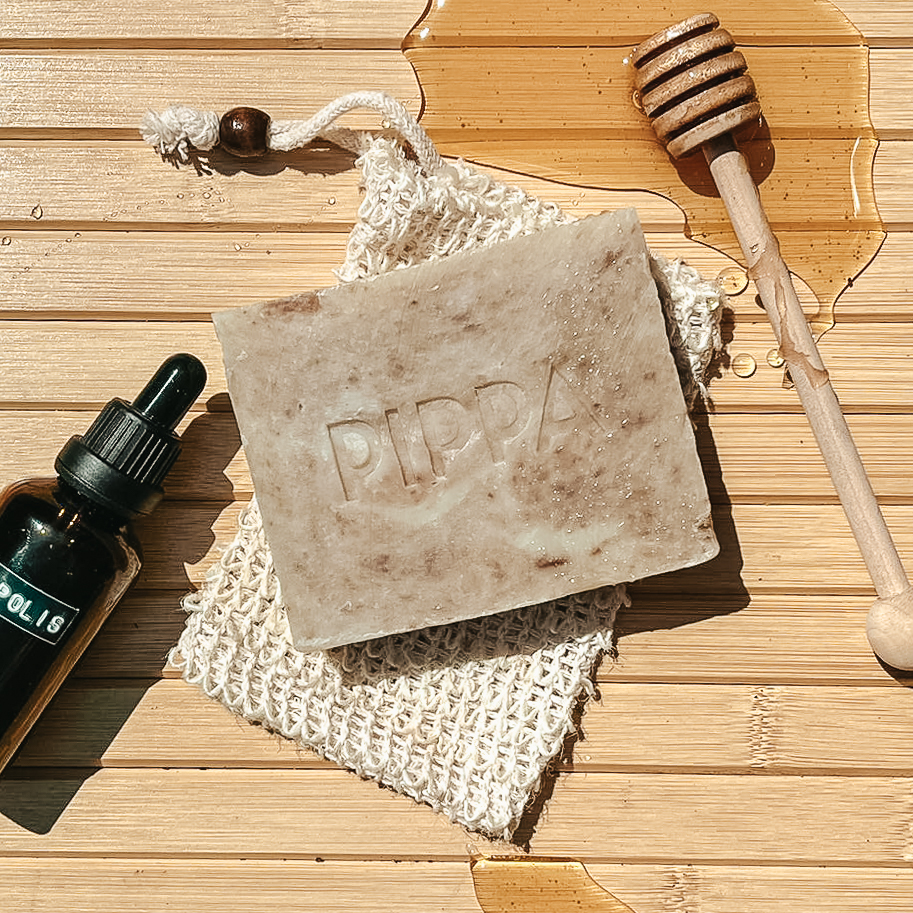 Pippa paarden shampoobar Honey & Propolis met zakje