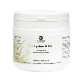 L-lysine & B6 paard en pony 200 gram