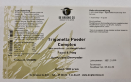 Trigonella Poeder Complex Paard 1000 gram