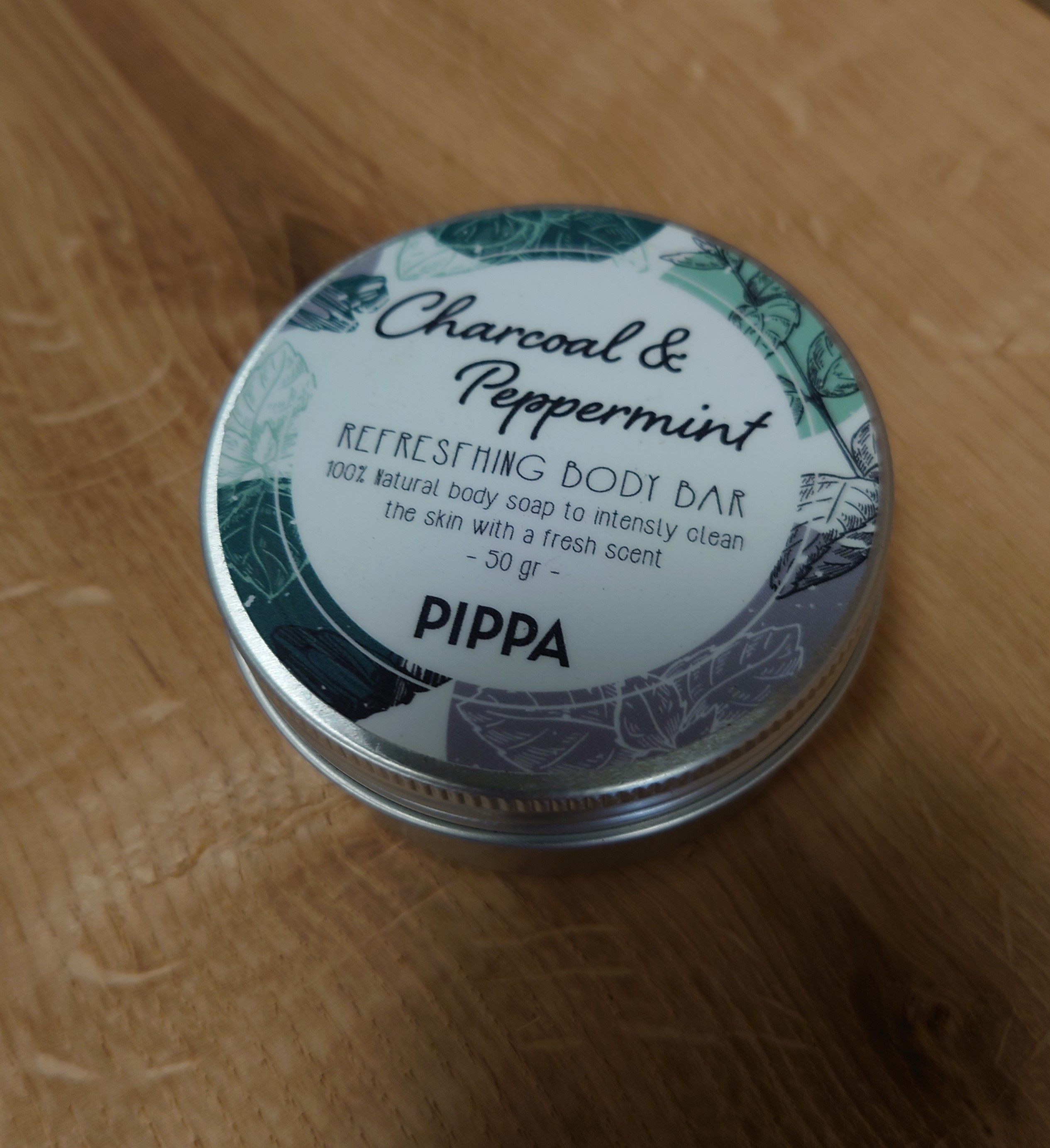 Body Bar Charcoal & Peppermint 50 gram