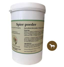 Spier poeder Paard 400 gram