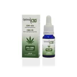 CBD olie 4% flesje 10 ml