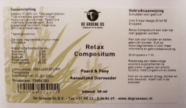 Relax Compositum paard & pony 50 ml