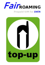 FairRoaming - Prepaid Datenvolumen aufladen - TopUp