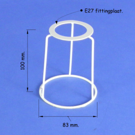 Ring 80mm. hoog 100 mm.