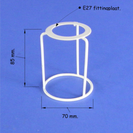 Ring 70 mm. hoog 85 mm.