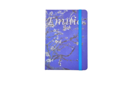 Emilie Scarves - Van Gogh Amandelbloesem - Notebook - Notitieboek (A5) Donker blauw