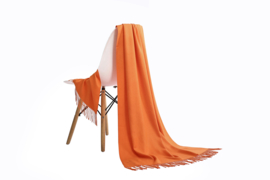 Emilie Scarves Pashmina sjaal Cashmere omslagdoek Oranje - 200*63CM