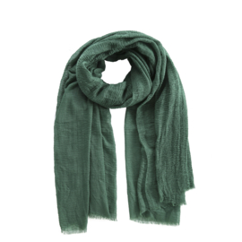 The all time essential scarf emerald groen