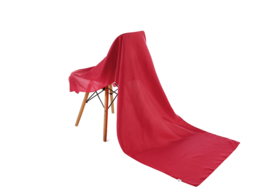 Emilie Scarves omslagdoek sjaal Lang Satijn - rood - 200*70CM