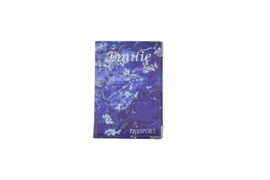 Emilie Scarves Paspoorthoesje - houder paspoort - Van Gogh Amandelbloesem - Donker blauw