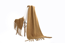 Emilie Scarves Winter sjaal extra lang en warm - bruin - 200*50CM 