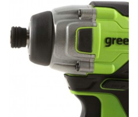 24 Volt Accu Slag- schroefmachine van Greenworks GD24ID3