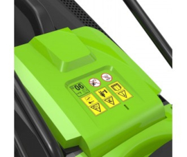 24 Volt Accu Maaier 33cm van Greenworks G24LM33
