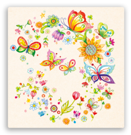 Els Wezenbeek - Bloemen en vlinders
