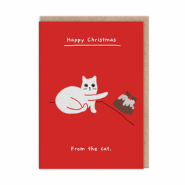 Ohh Deer - Happy Christmas from the cat