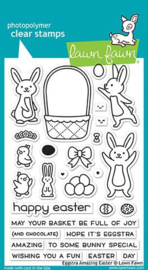 Lawn Fawn - Eggstra Amazing Easter - Clear Stamps (LF1884)