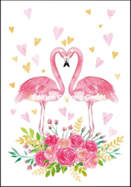 Adobe Stock - 2 Flamingo's