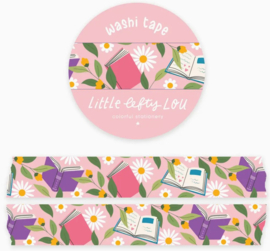 Washi Tape – Books and FLowers | Little Lefty Lou |