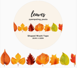 Shaped Washi Tape – Leaves | Penpaling Paula |