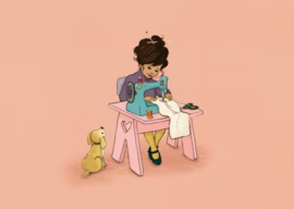 Belle & Boo  - The Sewing table