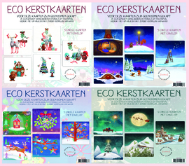 Kerstkaartenset ZintenZ 2024 - 20 Unieke Kerstkaarten