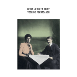 Kartoenfabriek  - Begin je dieet nooit vóór de feestdagen