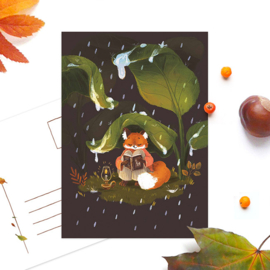 Studio Draak - ‘Ik hou van de herfst’  Regendruppels
