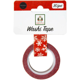Washi Tape  - Carta Bella  -  Christmas Snowflake