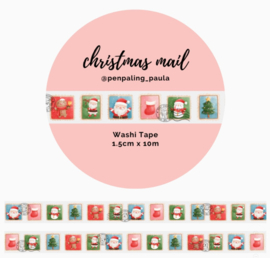Washi Tape – Christmas Mail  | Penpaling Paula |