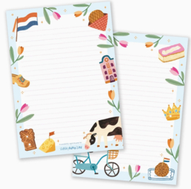 Dutch – Schrijfblok | 50 Vellen | A5 | Little Lefty Lou
