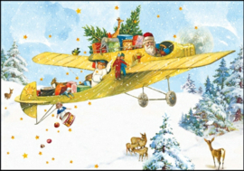 Carola Pabst  - De kerstman in het vliegtuig