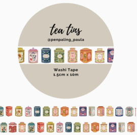 Washi Tape – Tea Pots | Penpaling Paula |