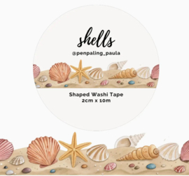 Shaped Washi Tape – Shells | Penpaling Paula |