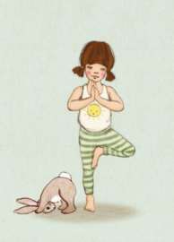 Belle & Boo  - Tree Pose